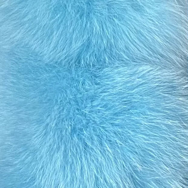 Natural Fox Fur Bikini Set