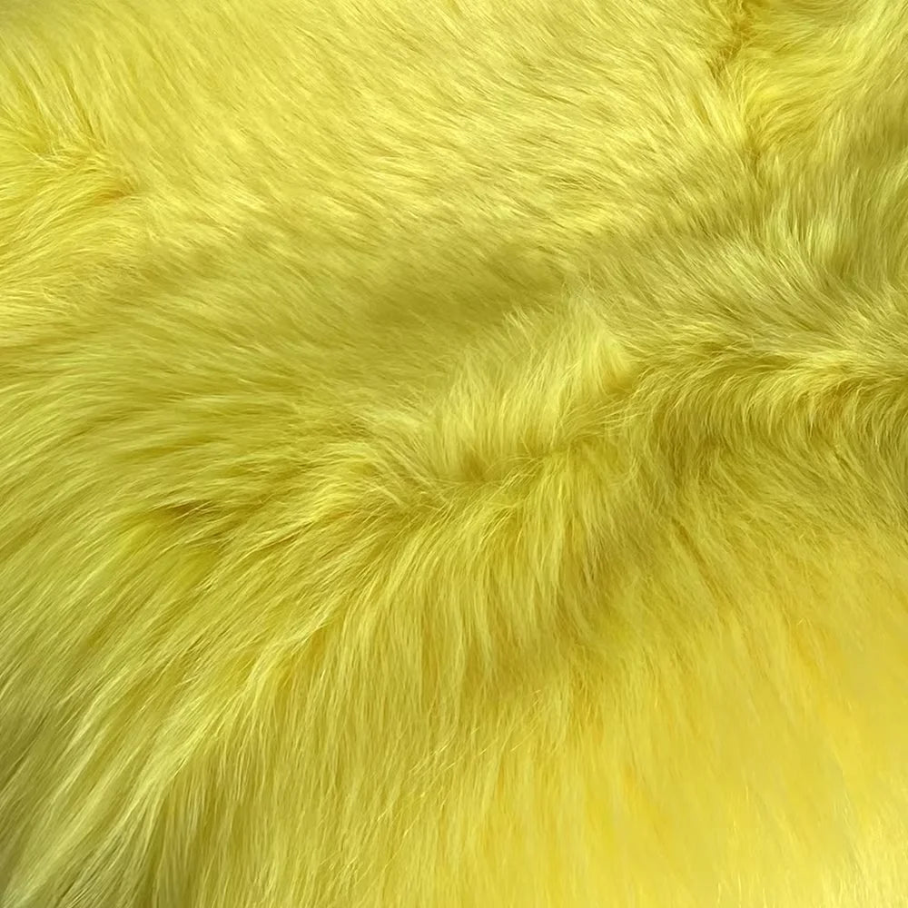 Natural Fox Fur Bikini Set