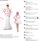 New Couture 2 Pieces Prom Dresses Long Pants No Tie Prom Gowns with Sleeve Peplum Custom Made Red Party Dress Photography