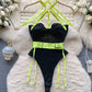 Mesh Halter Bodysuits
