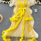 SINGREINY Transparent Gauze Spliced Wool Long Robes Sleepwear