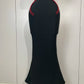 Black Off Shoulder Red Flower Bandage Long Dress Women Elegant Fshion Celebrity Party Dress