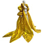 Gold Cloak Party Festival Evening gown