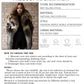 Real Raccoon Fur Coat With English Collar Natural Full Skin Coats