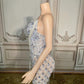 Sparkly Rhinestones Pearls Floor-length