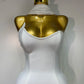 Strapless Mesh Patchwork Bandage