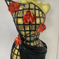 Mesh See Through Top Skirt Gloves Set